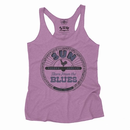 Sun Records Born from the Blues Racerback Tank - Women's