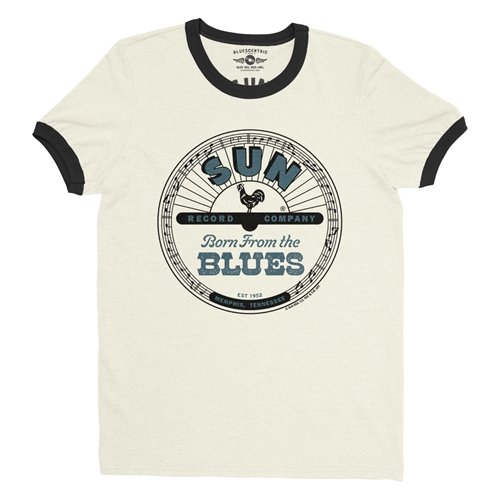 Sun Records Born from the Blues Ringer T-Shirt