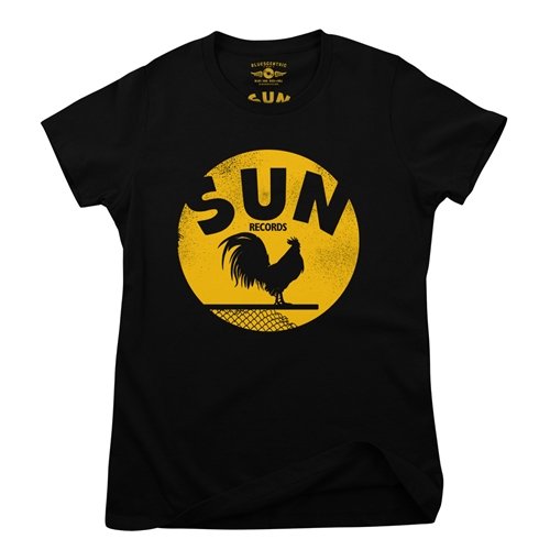 Sun Records Rooster Coop Ladies T Shirt - Relaxed Fit