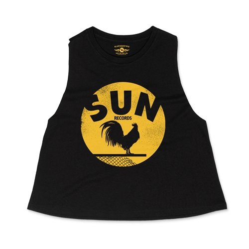 Sun Records Rooster Coop Racerback Crop Top - Women's