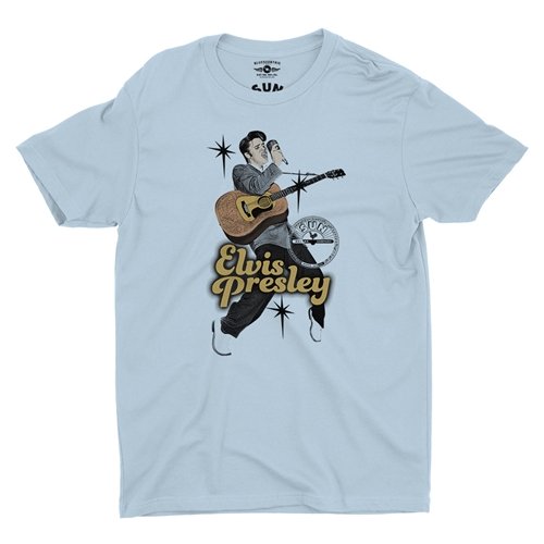Elvis Presley Olympia 1956 T-Shirt - Lightweight Vintage Style
