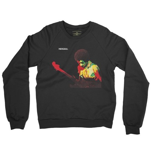 Jimi Hendrix Band of Gypsys Album Cover Crewneck Sweater