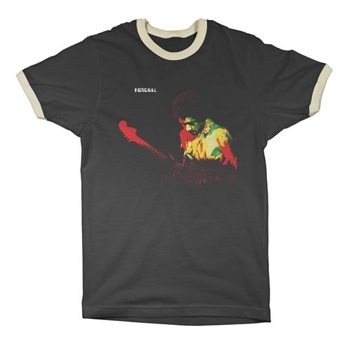 Jimi Hendrix Band of Gypsys Album Cover Ringer T-Shirt