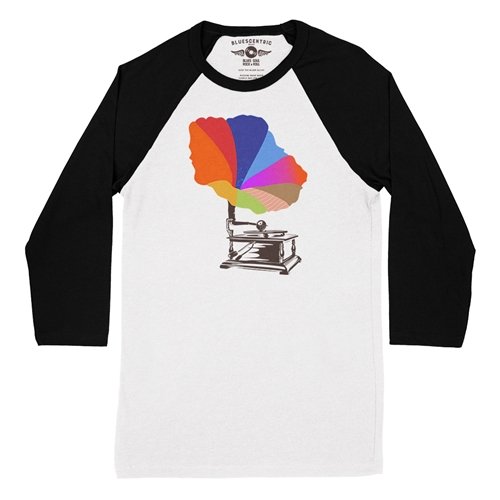 Blooming Gramophone Baseball T-Shirt