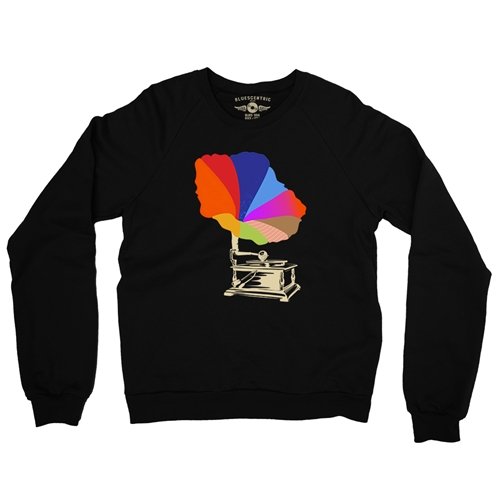 Blooming Gramophone Crewneck Sweater 