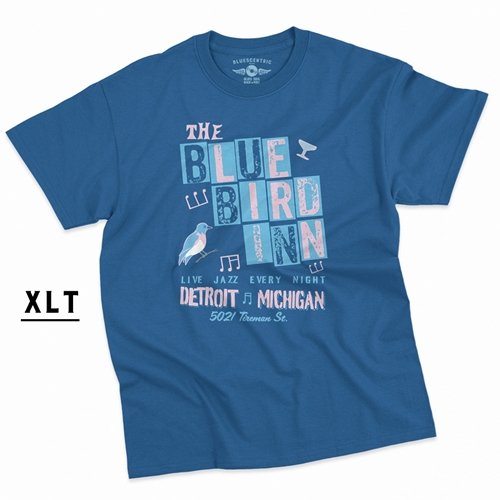 XLT Blue Bird Inn Detroit T-Shirt - Men's Big & Tall