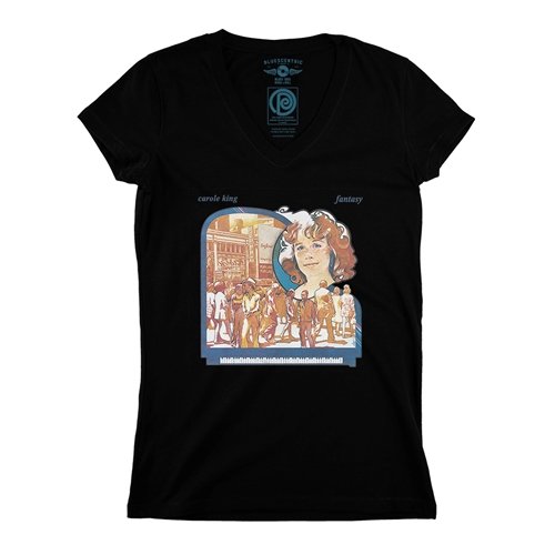 Carole King Fantasy V-Neck T Shirt - Women's