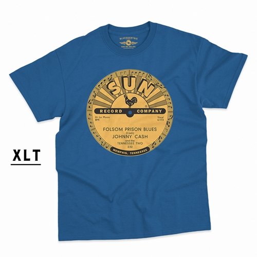 XLT Sun Records Johnny Cash Folsom Prison T-Shirt - Men's Big & Tall
