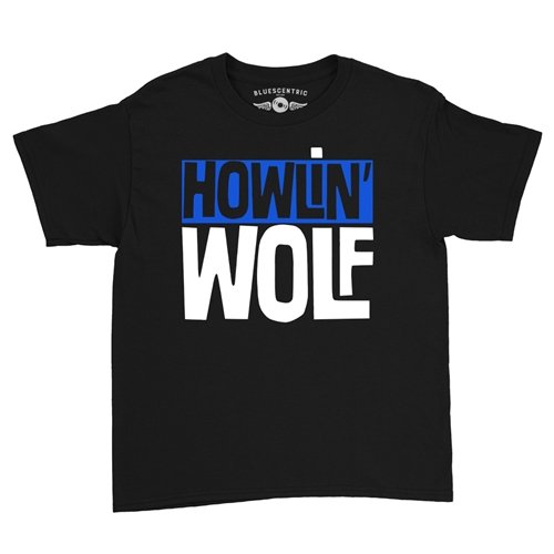 Howlin' Wolf Logo Youth T-Shirt - Lightweight Vintage Children & Toddlers