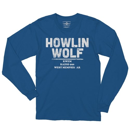 Howlin' Wolf KWEM Radio Long Sleeve T-Shirt