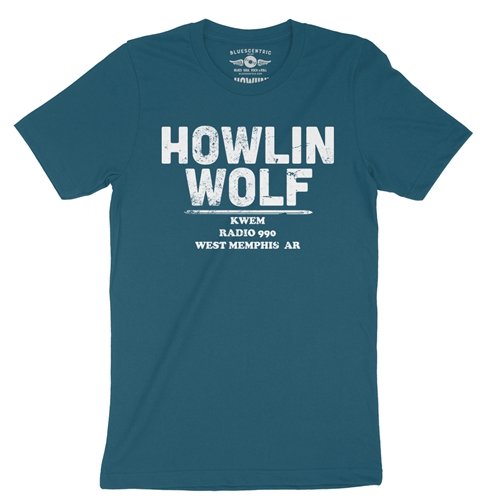 Howlin' Wolf KWEM Radio T-Shirt - Lightweight Vintage Style