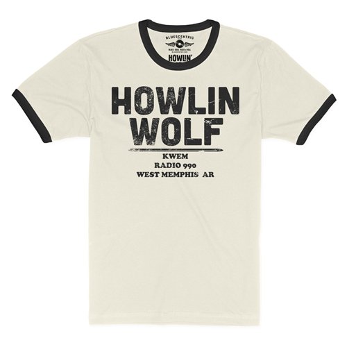 Howlin' Wolf KWEM Radio Ringer T-Shirt