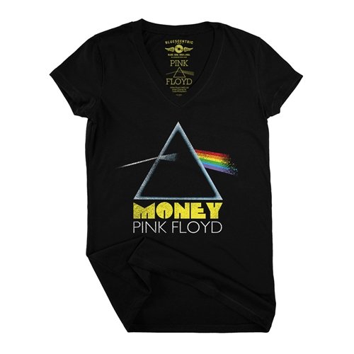 Pink Floyd Money V-Neck T Shirt - Women's