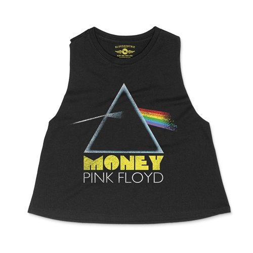 Pink Floyd Money Racerback Crop Top - Women's
