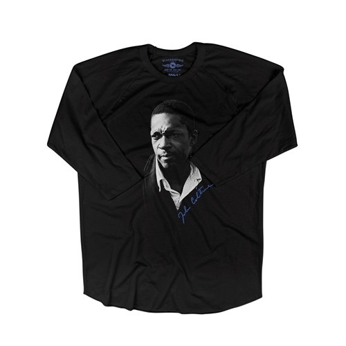John Coltrane Signature Baseball T-Shirt