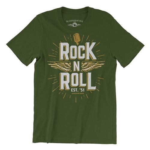 Rock n Roll T-Shirt - Lightweight Vintage Style