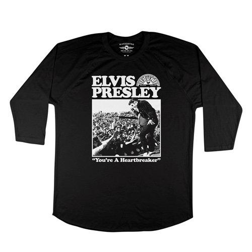 Elvis Presley Tupelo Baseball T-Shirt