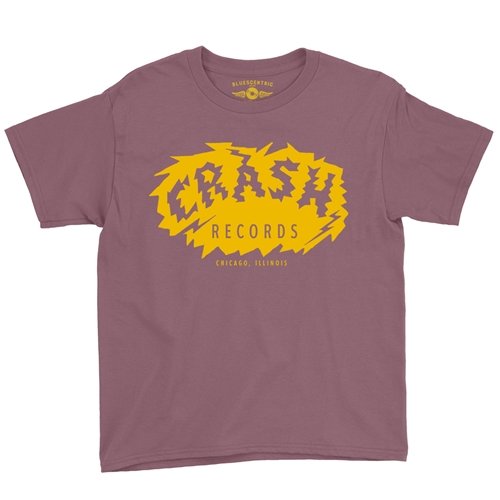 Crash Records Logo Youth T-Shirt - Lightweight Vintage Children & Toddlers