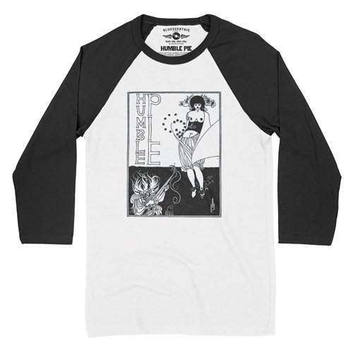 Humble Pie Beardsley Album Baseball T-Shirt
