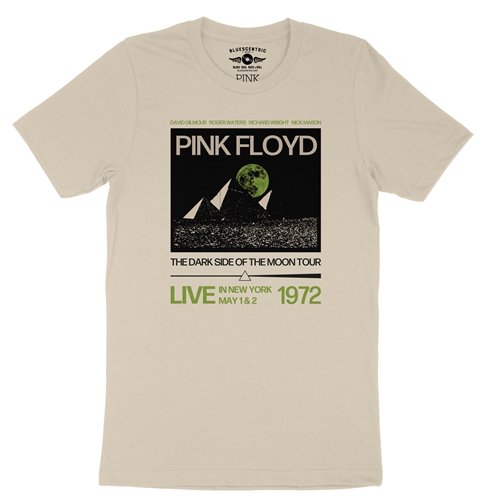 Pink Floyd 1972 Tour T-Shirt - Lightweight Vintage Style