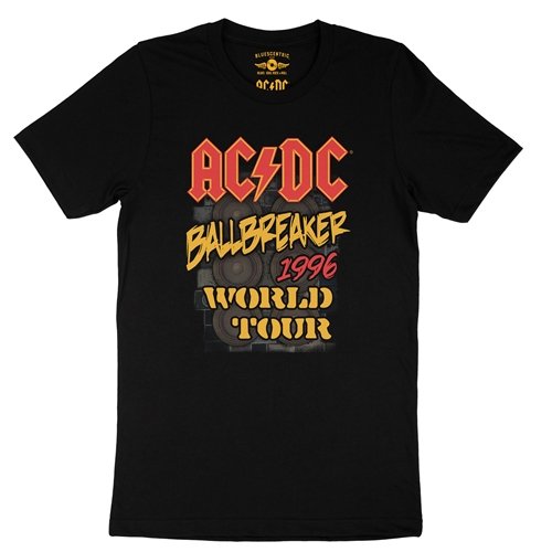 AC/DC Ballbreaker World Tour T-Shirt - Lightweight Vintage Style