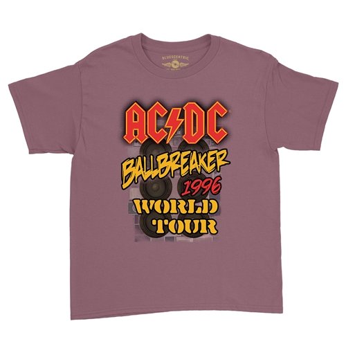 AC/DC Ballbreaker World Tour Youth T-Shirt - Lightweight Vintage Children & Toddlers