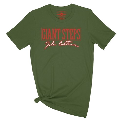 John Coltrane Giant Steps T-Shirt - Lightweight Vintage Style