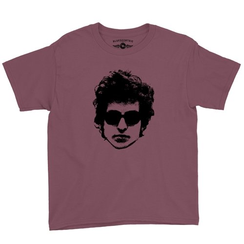 Bob Dylan Headshot Youth T-Shirt - Lightweight Vintage Children & Toddlers