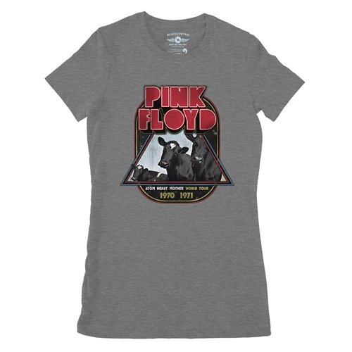 Pink Floyd Vintage Concert Tour Ladies T Shirt - Relaxed Fit