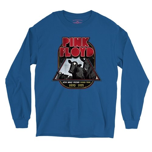Pink Floyd Vintage Concert Tour Long Sleeve T-Shirt