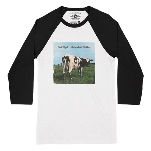 Pink Floyd Atom Heart Mother Album Cover Baseball T-Shirt