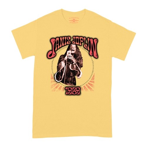 Graphic Janis Joplin 1969 T-Shirt - Classic Heavy Cotton