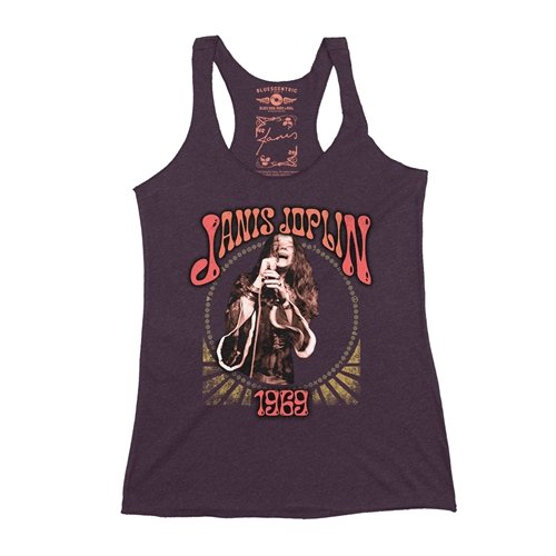 Graphic Janis Joplin 1969 Racerback Tank - Women's