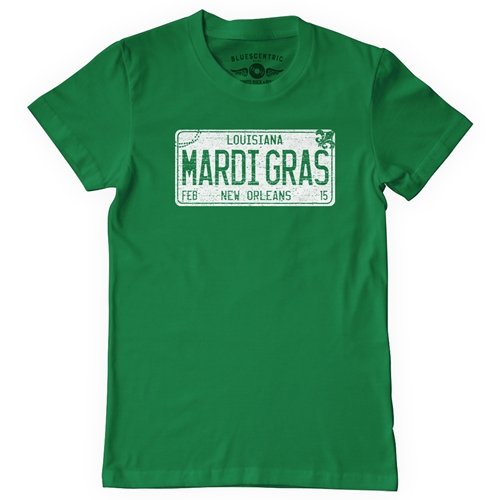 Mardi Gras T-Shirt - Classic Heavy Cotton