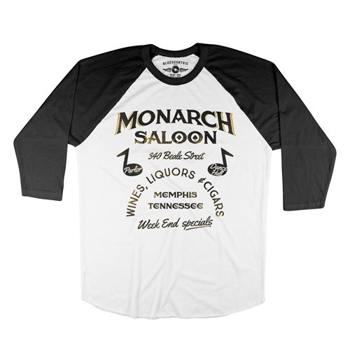 Monarch Saloon Memphis Baseball T-Shirt