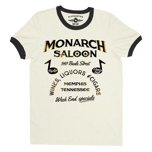 Monarch Saloon Memphis Ringer T-Shirt – Bluescentric