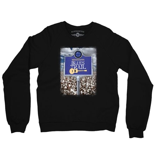 Mississippi Blues Trail Cotton Photo Crewneck Sweater