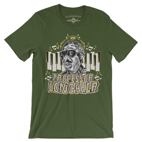 Professor Longhair T-Shirt - Lightweight Vintage Style