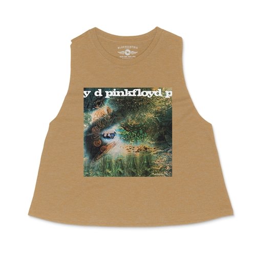 Pink Floyd Saucerful of Secrets Racerback Crop Top - Women's