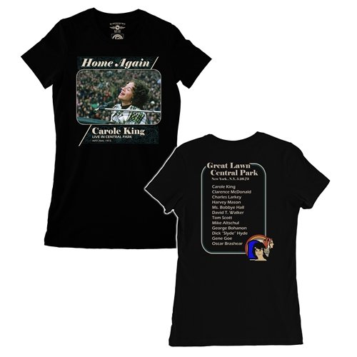 Carole King Live In Central Park Ladies T Shirt - Relaxed Fit