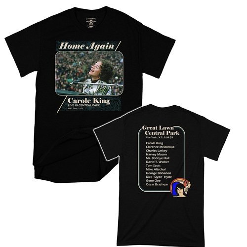 Carole King Live In Central Park T-Shirt - Classic Heavy Cotton