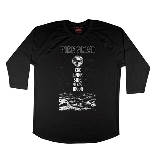 Pink Floyd The Dark Side of the Moon Goth Baseball T-Shirt