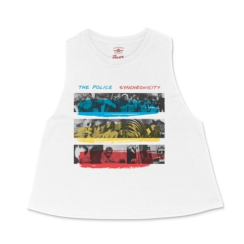 The Police Synchronicity Racerback Crop Top - Women's