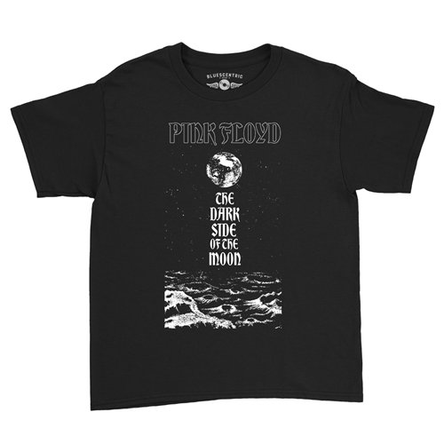 Pink Floyd The Dark Side of the Moon Goth Youth T-Shirt - Lightweight Vintage Children & Toddlers