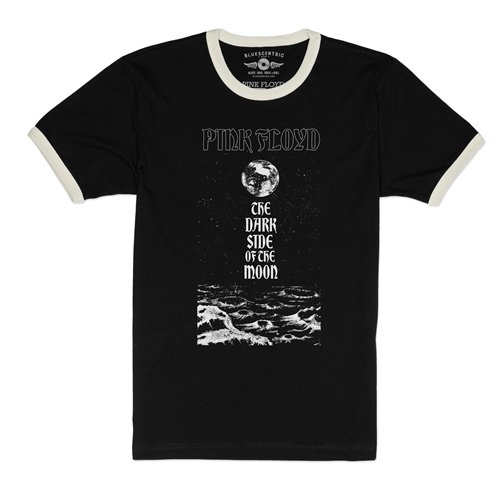 Pink Floyd The Dark Side of the Moon Goth Ringer T-Shirt