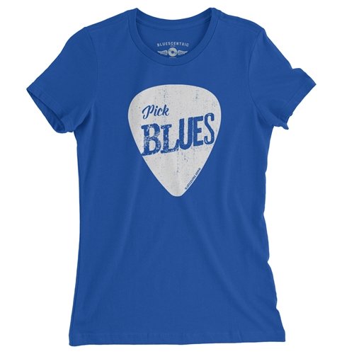 Pick Blues Ladies T Shirt