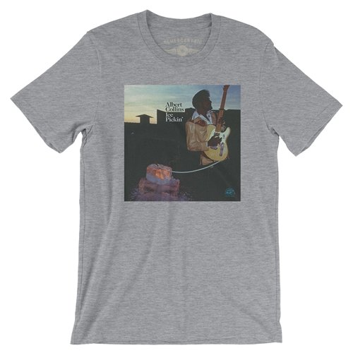 Albert Collins Ice Pickin T-Shirt - Lightweight Vintage Style