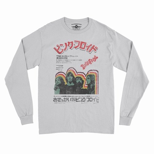 Pink Floyd Japan Vintage Concert Long Sleeve T-Shirt 
