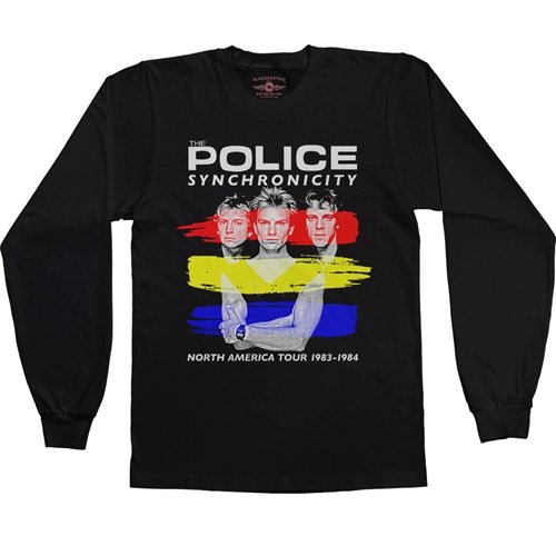 The Police Synchronicity Tour Long Sleeve T-Shirt