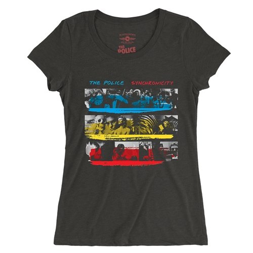 The Police Synchronicity Ladies T Shirt - Relaxed Fit
